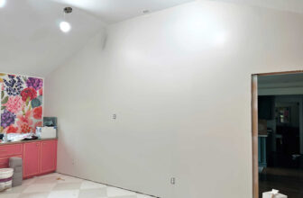 Two Down, 16 To Pass (Partitions & Ceiling Painted, New Window Colour Put in)